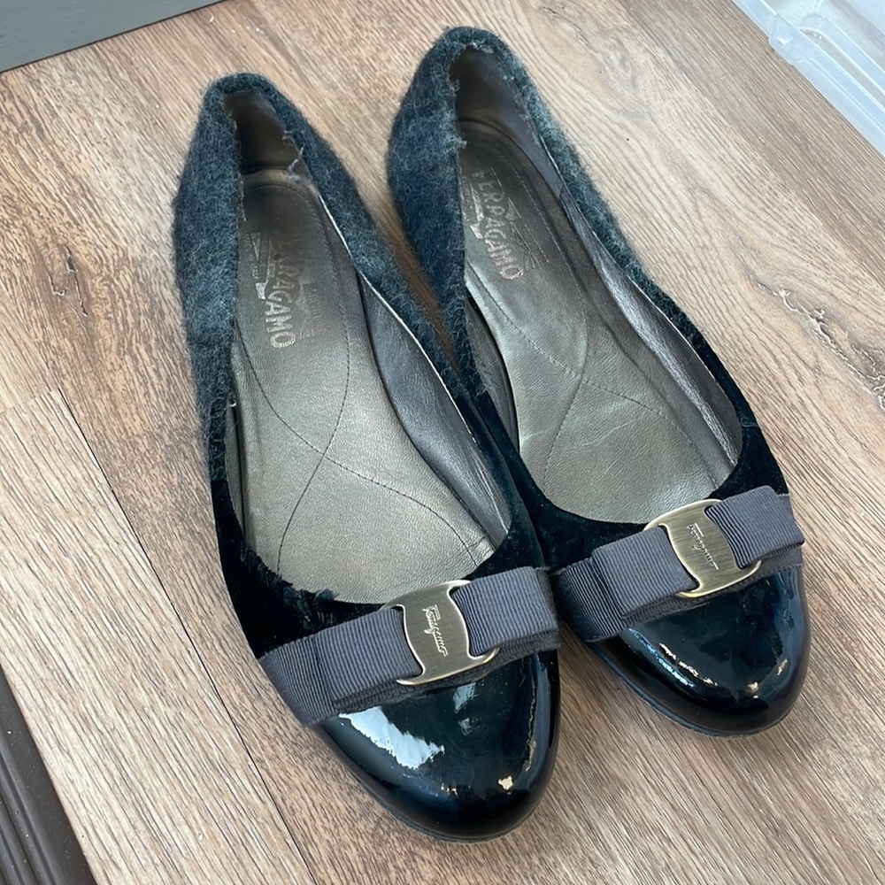 Ferragamo ballet flats - Size 9.5